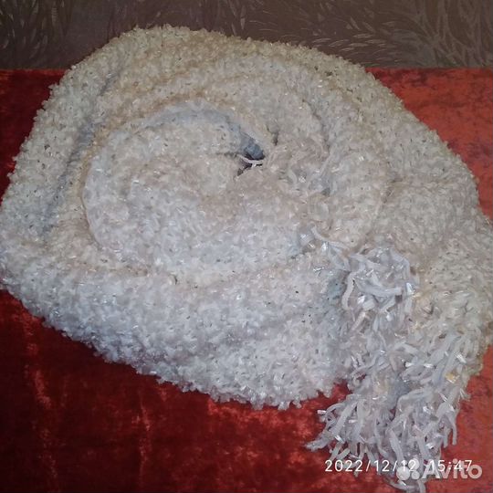 Женский шарф палантин новый, эксклюзив, 130*35см