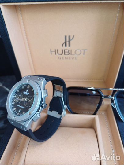 Часы hublot geneve серебро