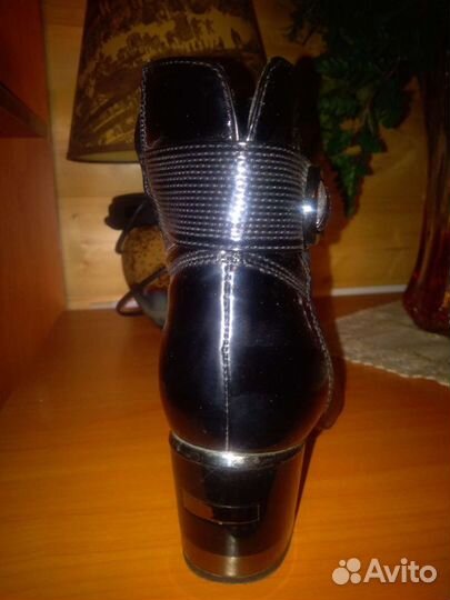 Ботильоны женские 37 размер натуральная кожа