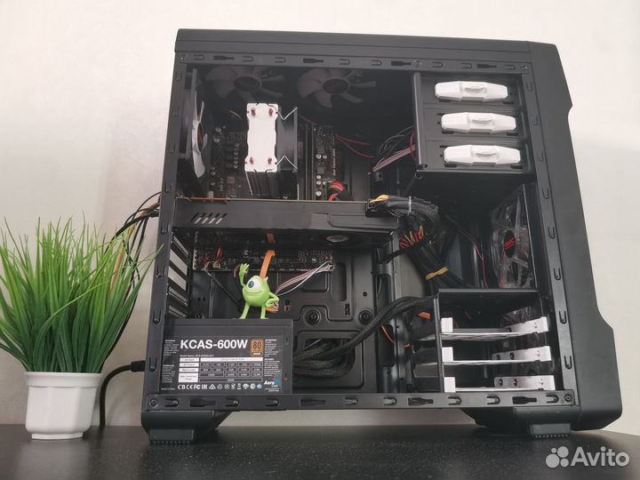 Игровой компьютер Ryzen 2600 Pro + GTX 1080 Ti 11g