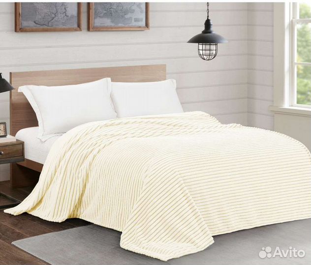 Плюшевый плед новый