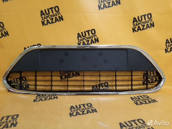 Решетка переднего бампера хром Ford Focus 2 08-11