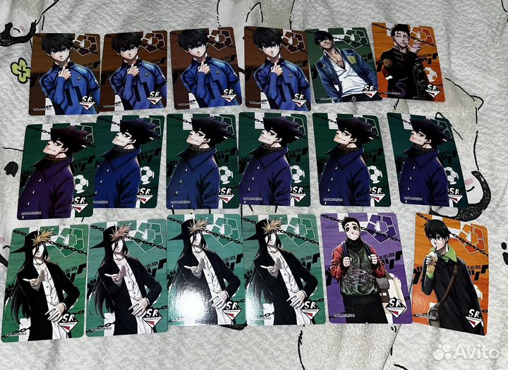 Коллекционные карточки Blue Lock