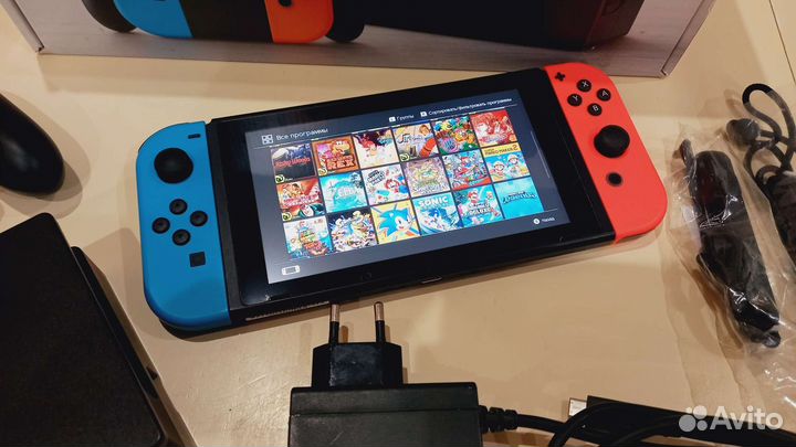 Nintendo switch 128G Zelda tears of kingdom прошит
