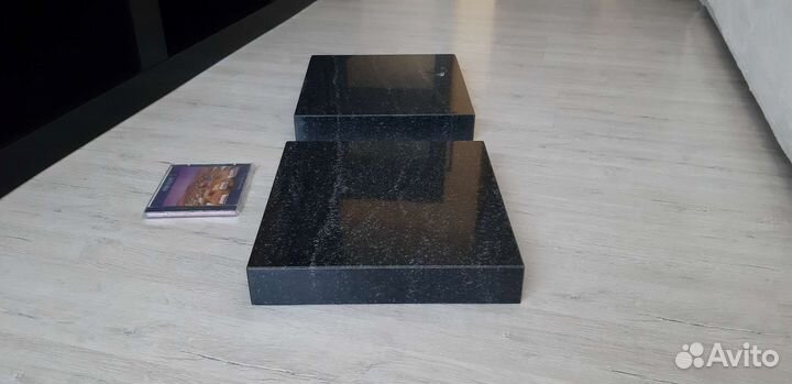 Гранит Чёрный для акустических систем подставки