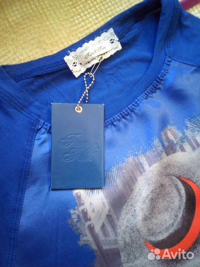 Футболка женская туника 40-42 новая Fun Fun Италия