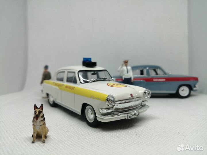 Модель газ-21 «Волга» Милиция Болгарии