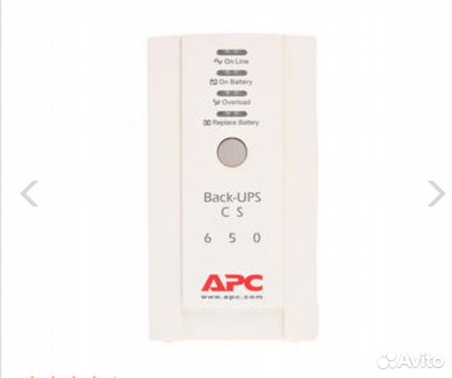 Ибп APC Back-UPS CS bk650ei