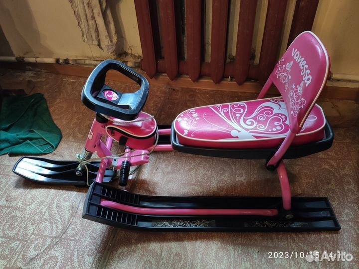 Снегокат Аргамак розовый