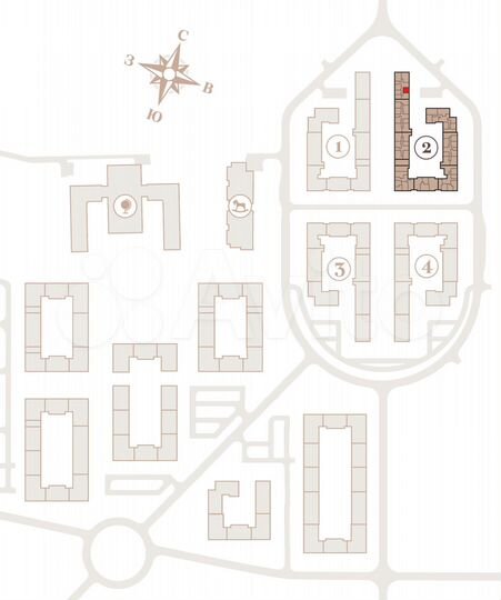 1-к. квартира, 36,3 м², 1/4 эт.