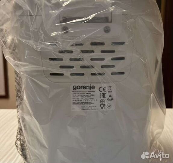 Новая хлебопечка Gorenje