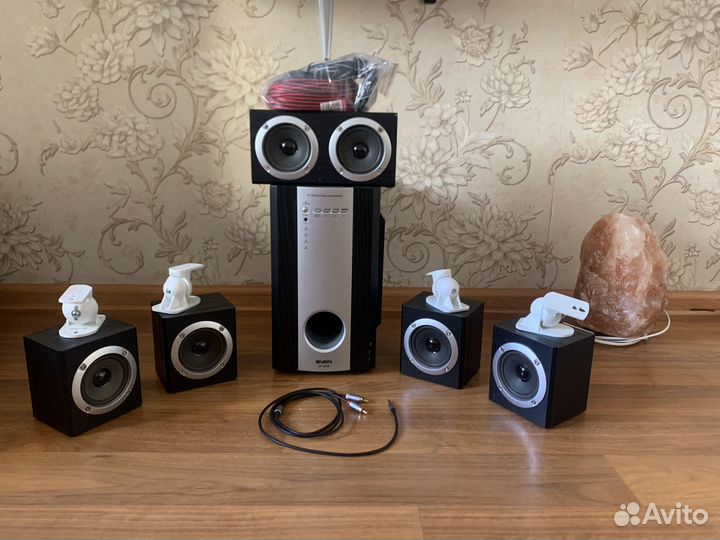 Акустическая система 5 1 sven ht 435 r