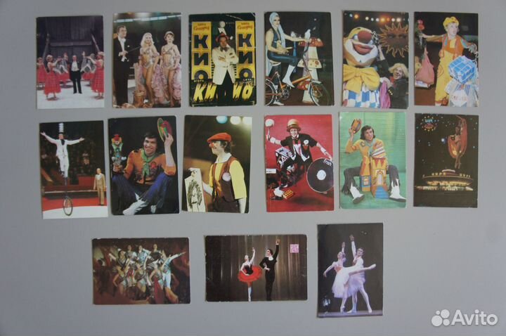 Календарики СССР (много из Казахстана) от 1972 г