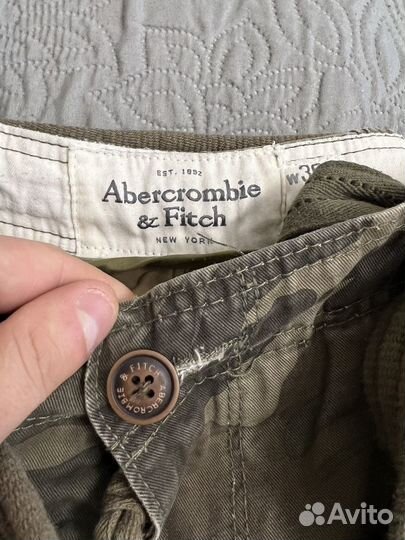 Штаны Abercrombie & Fitch камуфляжные
