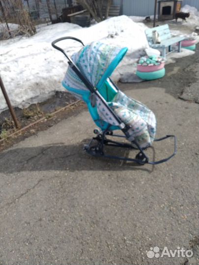 Детские зимние санки