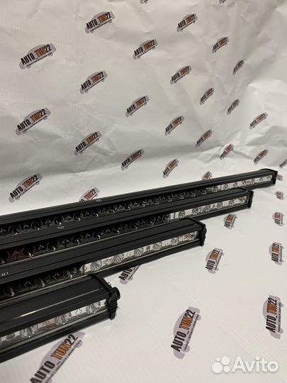 Фары светодиодные балки люстра 33-82см однорядные