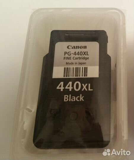 Оригинальный картридж (чёрный экономичн.) CL-440XL
