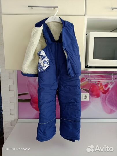 Детский комбинезон с курткой