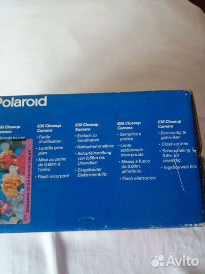 Фотоаппарат моментальный polaroid 636