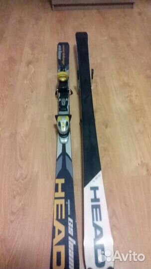 Горные лыжи б/у. Head 155 спортцех
