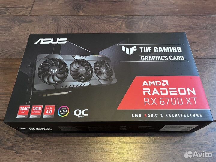 Новая RX 6700XT asus