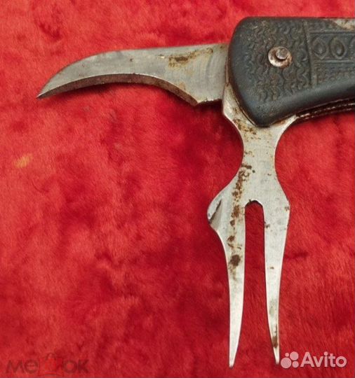 Перочинный нож. 4 предмета. Туризм. Клеймо. Подаро