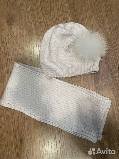Комплект шапка и шарф