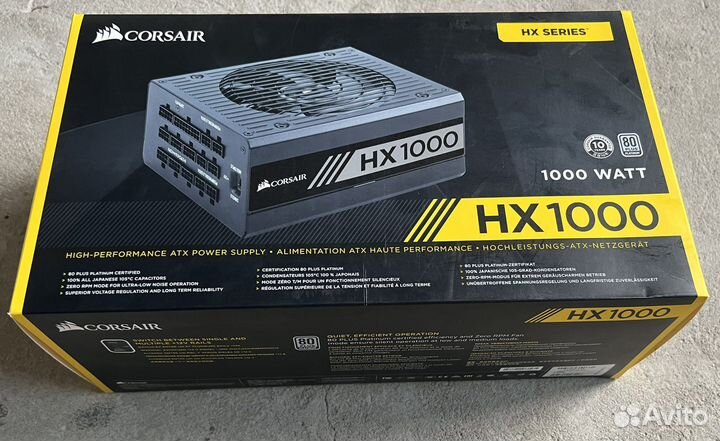 Блок питания corsair hx1000