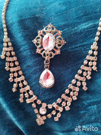 Брошь и колье СССР