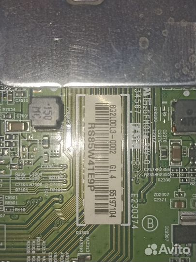 EAX67872805(1.1) EBU65197104. LG 43UK6550PLD