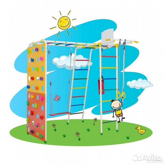 Детский спортивный комплекс Street 2 Smile арт.31