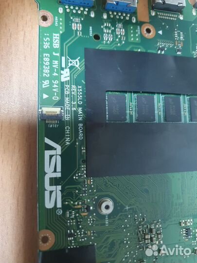 Asus X555LD материнская плата без процессора