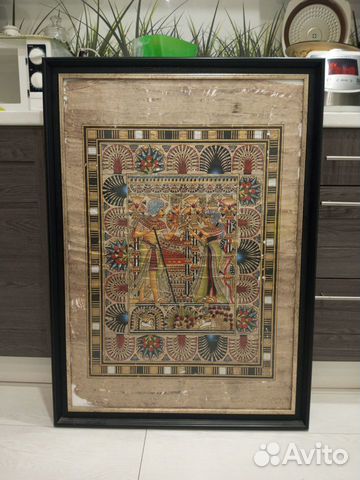 Картины на папирусе из Египта