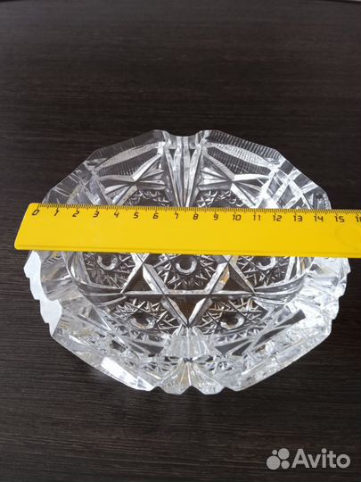 Пепельница хрустальная