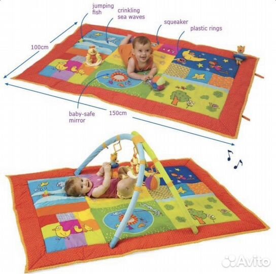 Развивающий коврик Taf toys 