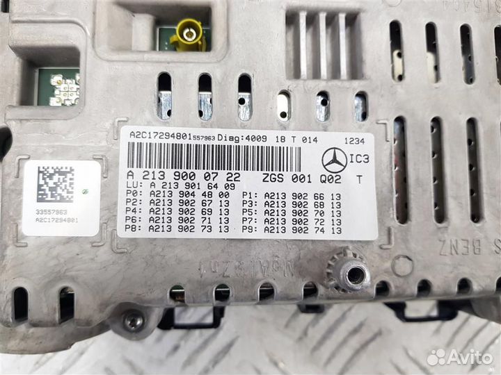 A2139000722 Щиток приборов (приборная панель) Mer