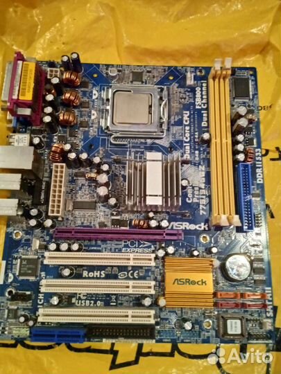 Материнская плата + процессор