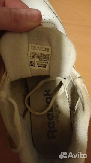 Кроссовки reebok женские 40