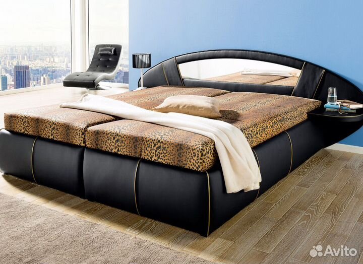 Кровать двуспальная с подъемным механизмом 160х200