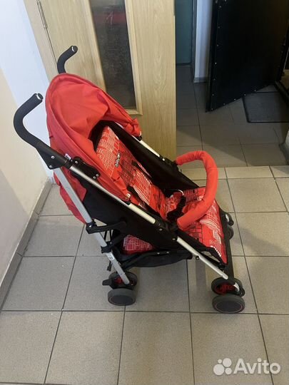 Прогулочная коляска babyton city red