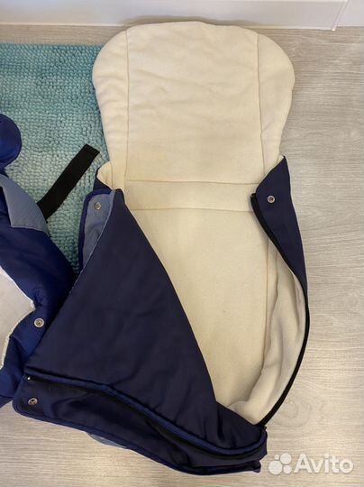 Переноска для ребенка с флисовым конвертом