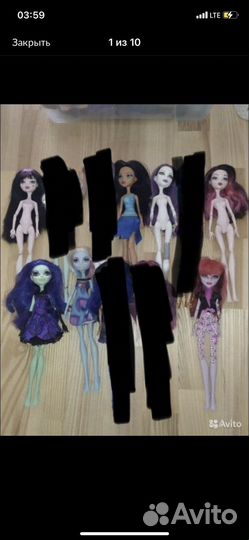 Куклы монстер хай