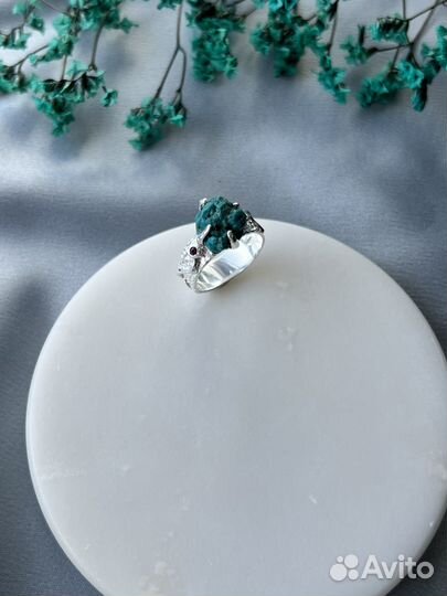 Кольцо с бирюзой
