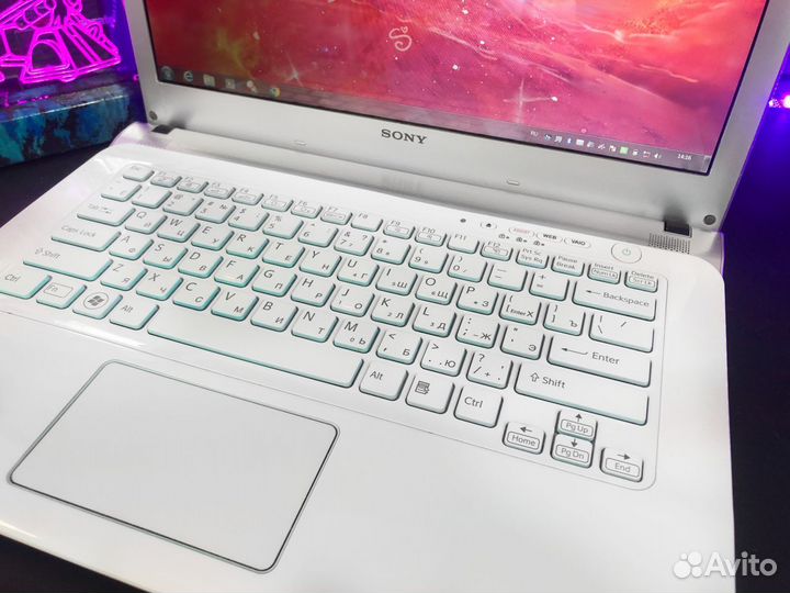 Ноутбук Sony Vaio на Intel
