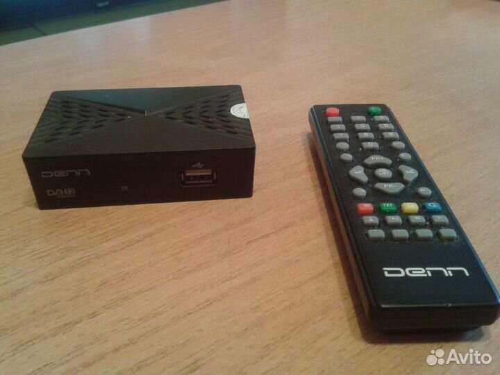 Приставка для цифрового тв «denn» (20 каналов)