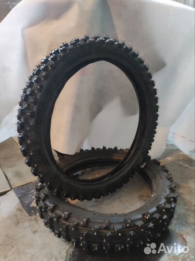 Покрышки зимние для питбайка,17/14