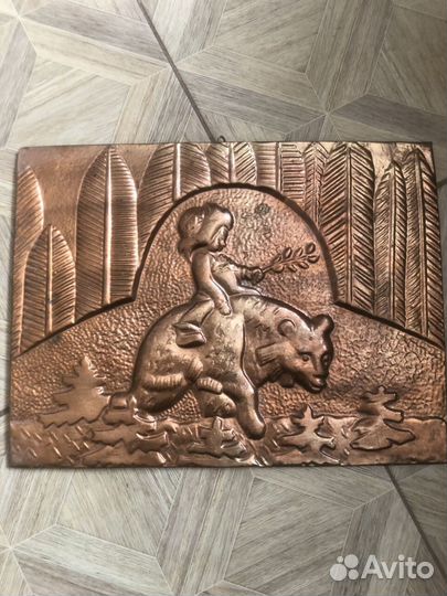 Медные чеканки