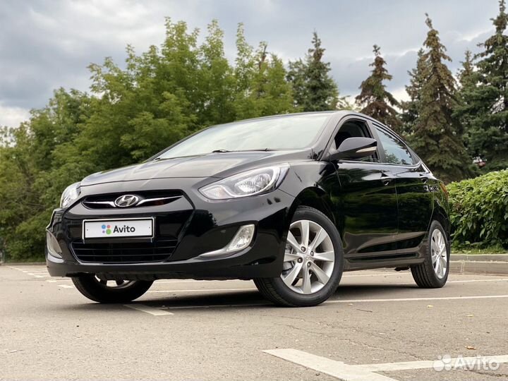Hyundai Solaris 1.6 AT, 2011, 130 000 км