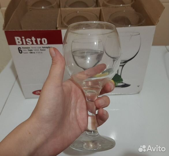 Бокалы/фужеры бол, набор 6 шт