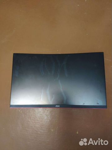 Монитор 144 гц 24' (ударили)